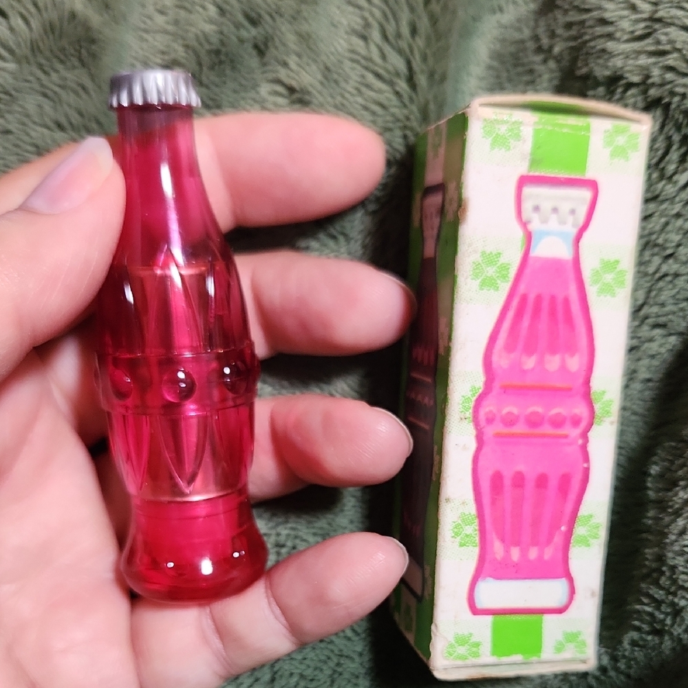 Avon Pink Bottle Lip Pop, 1970s